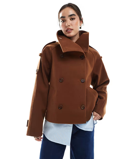 Autumn Dusk Trench Coat