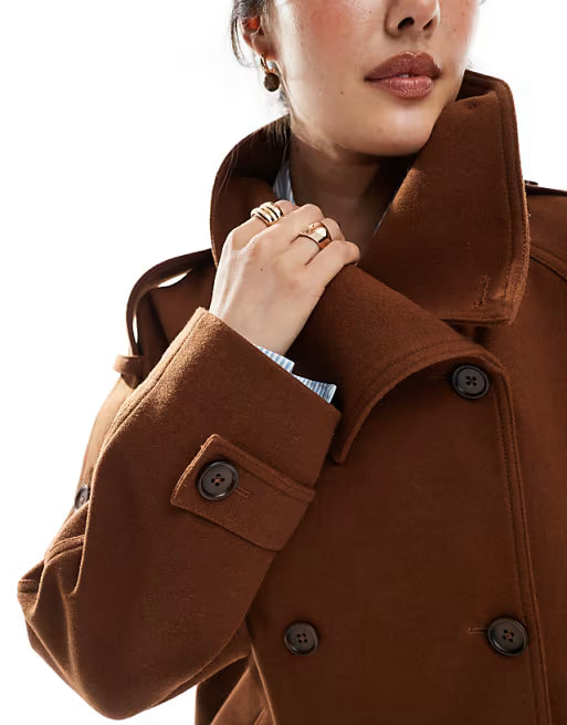 Autumn Dusk Trench Coat