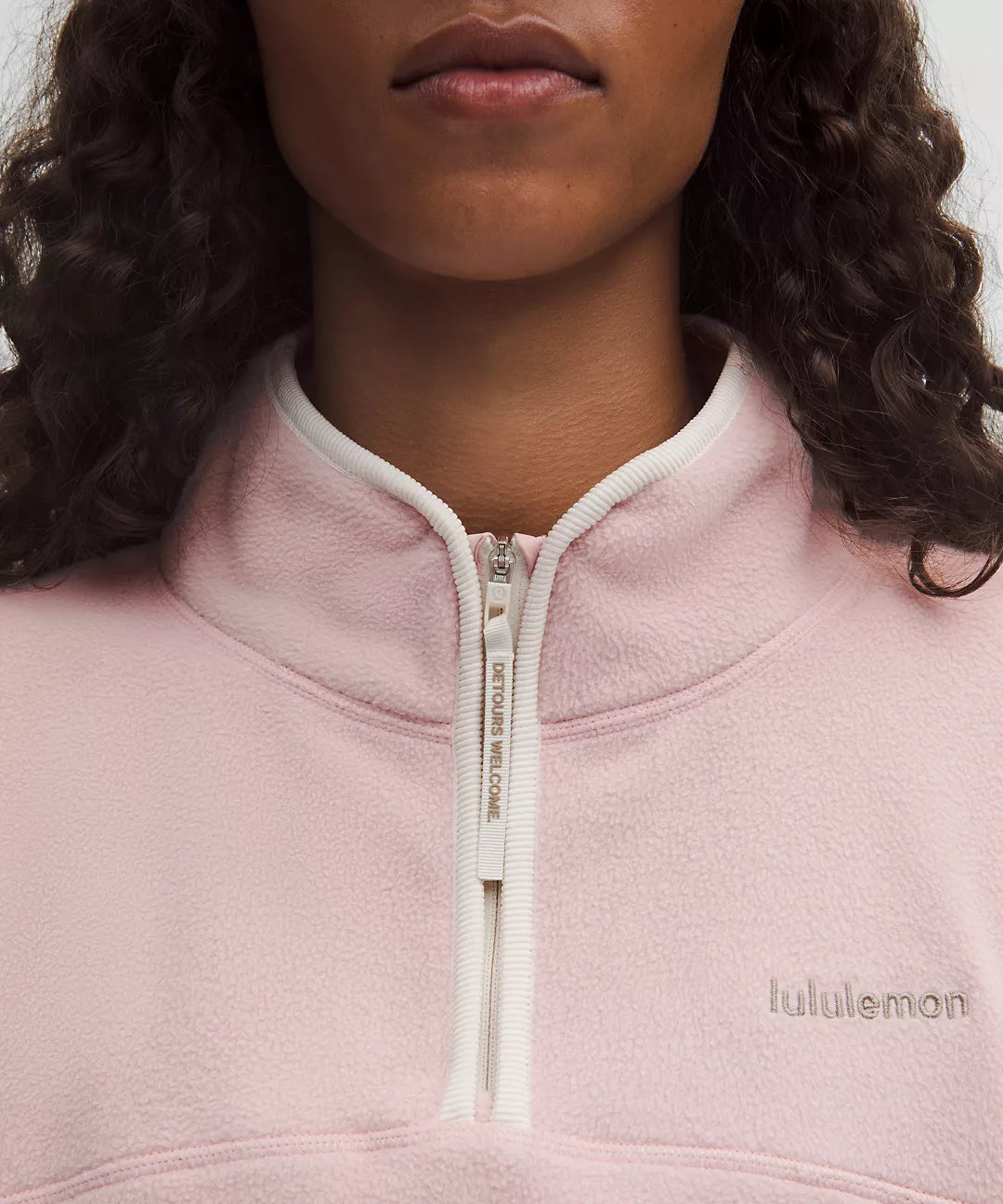 Baby Pink Fleece Jacket